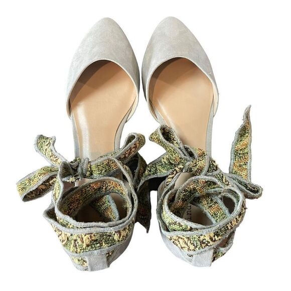 New Indigo Rd. Women's Gedney Faux Suede Ankle Wrap Flats Size 8.5M - Picture 5 of 9